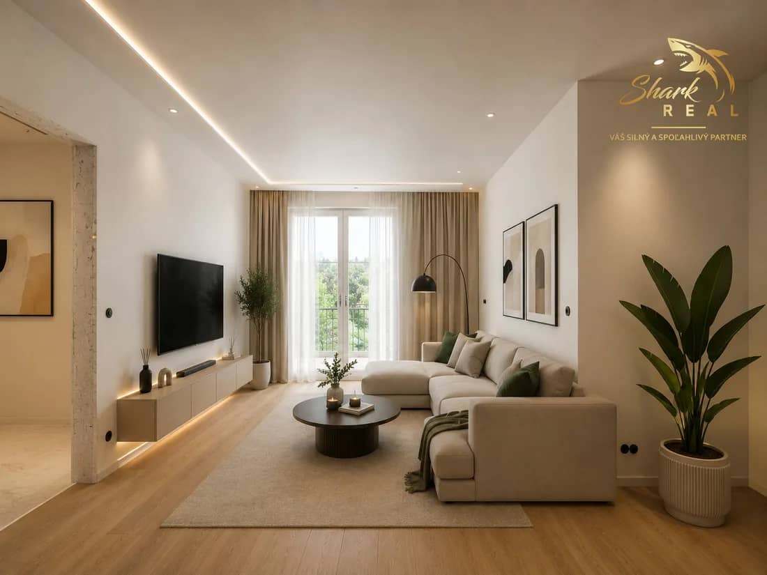 Shark real/predaj 2 izbového apartmánu novostavba
