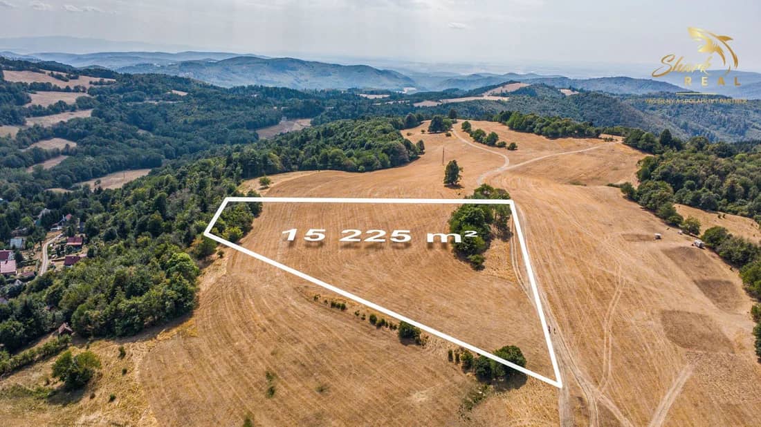 Exkluzívny investičný pozemok 15 225 m² | Štiavnické Bane